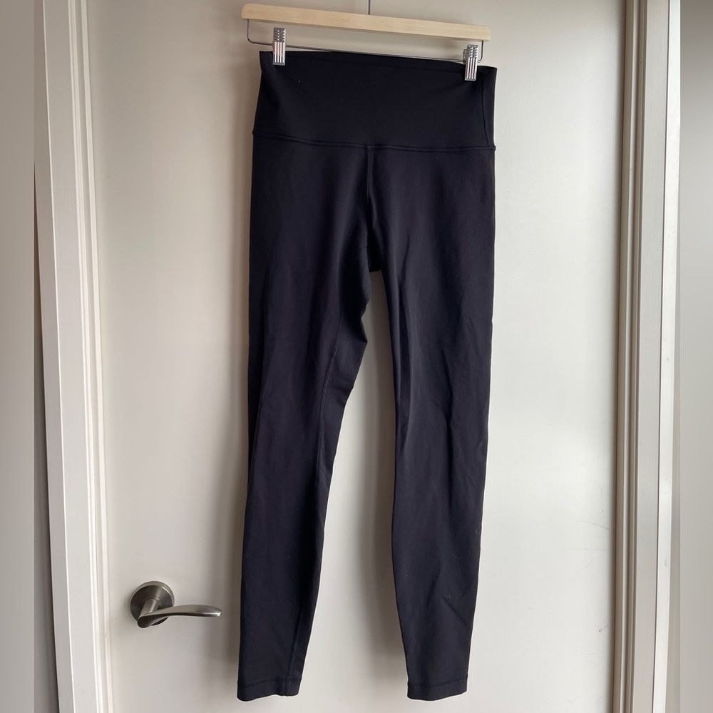 Lululemon wunder under leggings size 8 black